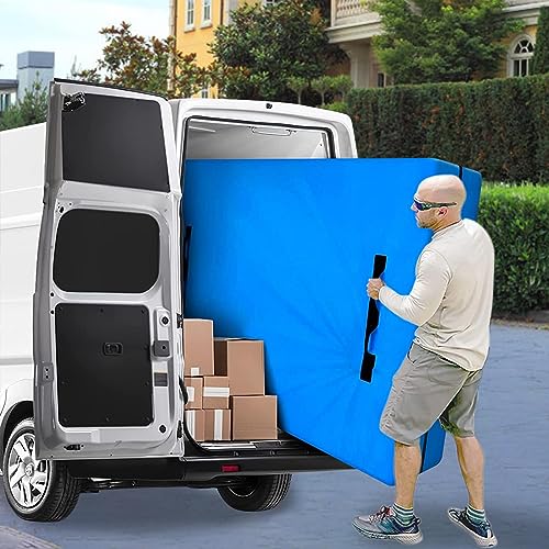 MorTime Mattress Bags for Moving and Storage, Zippered Mattress Storage Bag with 8 Strong Carrying Handles, Reusable Mattress Protector Cover Mov