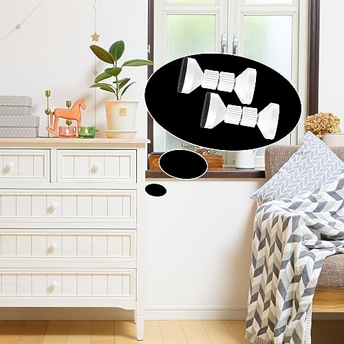 JIANYH 2Pcs Headboard Stoppers, Bedside Antishake Telescopic Support Adjustable Threaded Bed Frame Bed Stoppers For Wall Bedside For Home Room Wa