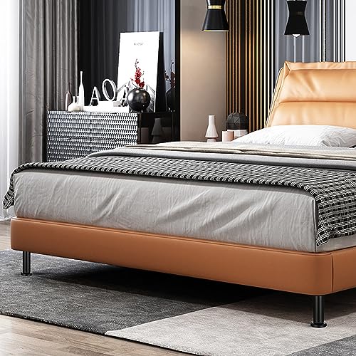 KRIZJUES Bed Leg, Metal Bed Leg Replacement, Bed with Adjustable Leg Heavy Bed Central Frame Flat Noodles Support Leg Cupboard Sofa Bed Frame Rep