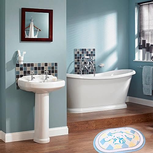 OCDSLYGB Dog Indoor Doormat 50 x 80 cm, Washable Dirt Trapper Mat,Cinna-moroll Door Mat, Non-Slip Clean Mat, Door Mat, Doormat Kitchen Rug Entran