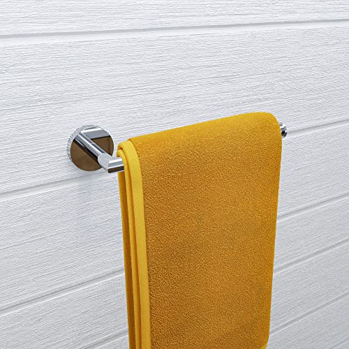 Croydex Flexi-Fix Epsom Towel Bar, Metal, Chrome, 54 x 272 x 78mm