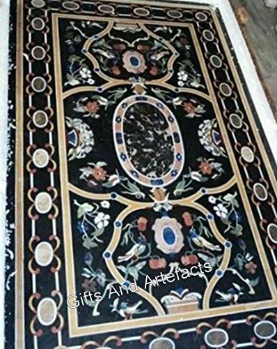 30 x 60 Inches Elegant Look Dining Table Top for Home Decor Rectangle Shape Kitchen Table from Indian Cottage Art and Crafts