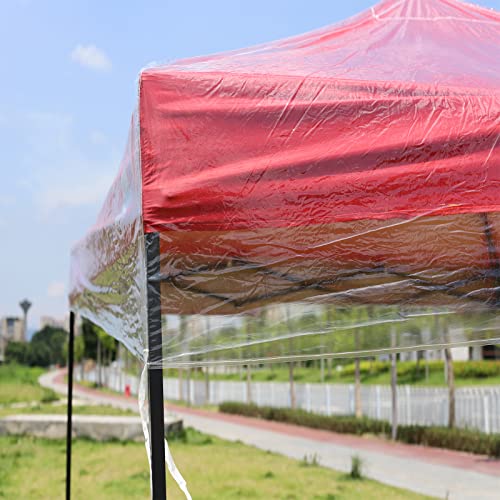 Gazebo canopy replacement covers 3m x 3m,Outdoor gazebo Waterproof Transparent Canopy,Patio Replacement Tent Top Canopy,Outdoor Garden Patio Part
