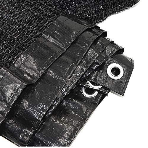 SIVENKE 50%-60% Sunblock Shade Cloth, Cut Edge UV Resistant Shade for Plant Cover, Greenhouse, Barn or Kennel 2m*2m