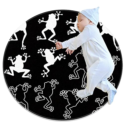 Pirate Shark CocoRound Floor Mat Soft Circular for Living Room Bedroom Playroom Home Carpet Office Swivel Chair Bedroom Bathroom Indoor Outdoor E