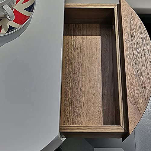 JYDQM Nordic Bedside Table Round Corners A Few Sides Sofa Side Table Minimalist Small Side Cabinet Bedroom Bedside