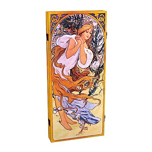 Red Lantern 3 ft. Short Double Sided Four Seasons Canvas Folding Screen 4 Panel Freestanding Partition and Separator for Modern and Contemporary