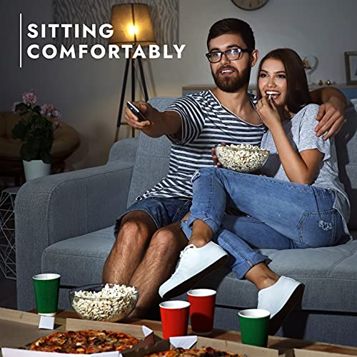 Invision TV Wall Bracket Mount for 22 24 28 32 34 40 43 50 Inch TV & Monitors VESA 100x100 to 400x400 Ultra Slim Tilt Swivel and Extends for 4K L