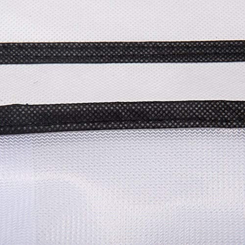 Shoe Organizers Hanging Storage Over the Door Shoe Racks with 24 Large Mesh Pockets 4 Hooks Gadget Storage Wall Hanging Wardrobe for Kitchen Bedr