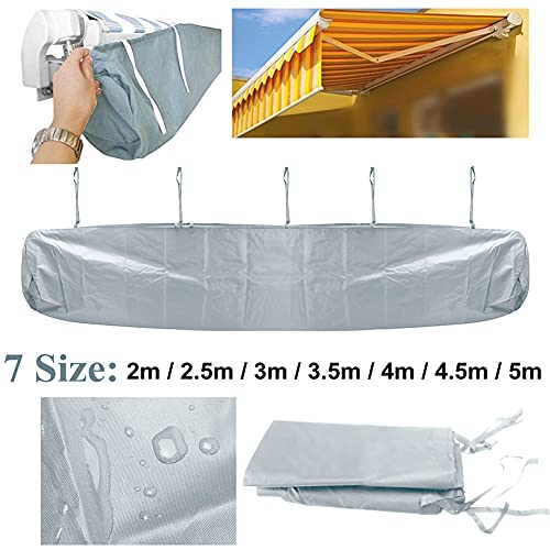 GeKLok Patio Protection Canopy, Patio Awning Canopy Cover, Waterproof Patio Replacement Awning Cover, Heavy Duty Oxford Patio Furniture Cover Rep