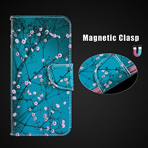Thoankj for iPhone SE 2020 Case, iPhone 7 8 Case Shockproof Slim PU Leather Flip Pouch Wallet Phone Silicone Cover with Magnetic Stand Card Holde