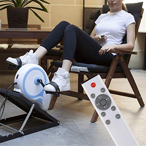 LUNEZY Mini Exercise Bike Arm and Leg Exerciser Electric rehabilitation training device for upper and lower limbs Physical Therapy Leg Exercisers