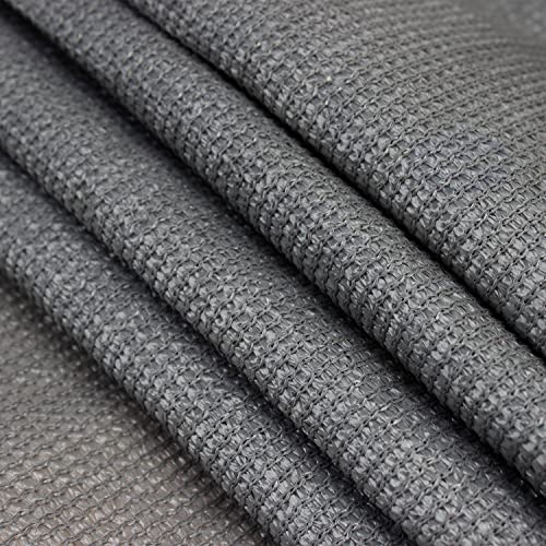 Cool Area balcony privacy screen, anti-peeping, windproof, anti-ultraviolet, HDPE balcony cover, 90x500cm,Graphite