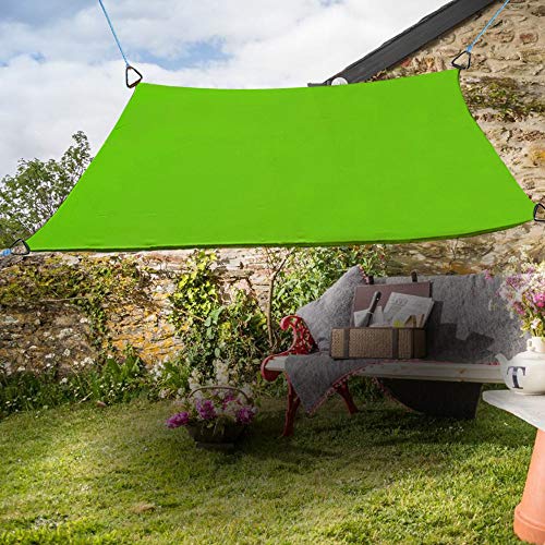 Greenbay Anti-UV Anti-UV Sun Shade Sail Outdoor Garden Patio Party Sunscreen Canopy Square Cream 4x4m