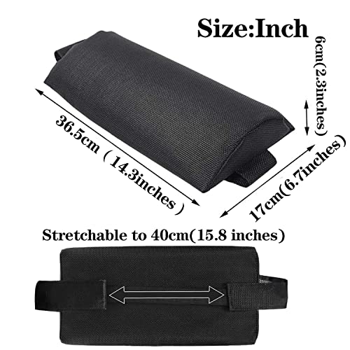 Ostlttyn Zero Gravity Chair Replacement Pillow Headrest with Elastic Band, Universal Soft Removable Padded Cushion for Zero Gravity Lounge Chair,