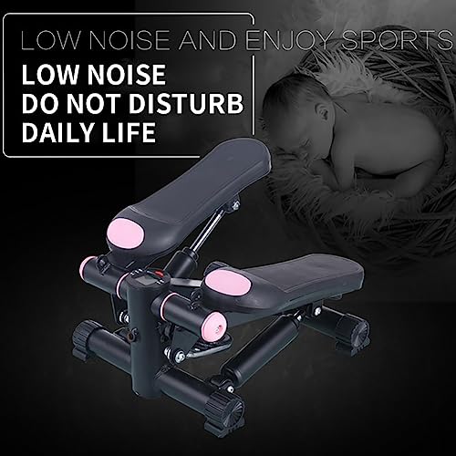 Hydraulic Stepper, Up-Down Stepper, Household Silent Walking Machine, Mountaineering Foot Fitness Equipment, Mini Stepper Machine, for Exercise w