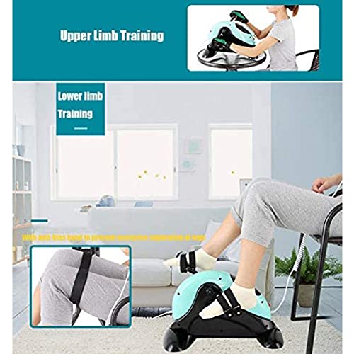 LUNEZY Electric Rehab Pedal Exerciser Physical Therapy And Rehab Bike Pedal Motorized Trainer For Handicap Disabled And Stroke Survivor Arm Leg E
