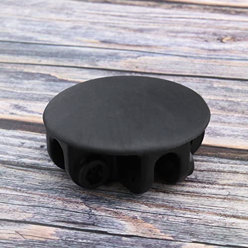 ECSiNG 4-Way Roof Centre Bracket Canopy Connector Joint for Gazebo Tent Circular Apex Bracket Gazebo Tent Replacement Accessories Plastic Black