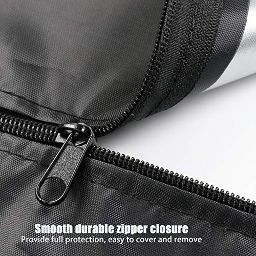 Onlyme Treadmill Cover, Waterproof Running Machines Cover for Non-Folding Home Treadmills with Zipper & Drawstring