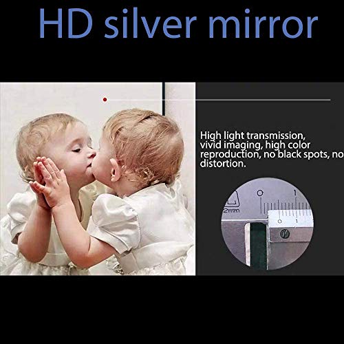 LED Lighted Bathroom Mirror, Wall Mounted Bathroom Vanity Mirror, Dimmable Touch Switch Control, Warm White/Natural/Daylight Lights, for Home, Ba