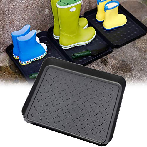 Lumpur Boots Storage Trays, 3pcs Multi-Purpose Boot Tray for Rain Boots, Non-Slip Water Resistant Shoe Plate, Garden Tools Storage Trays, for Ind