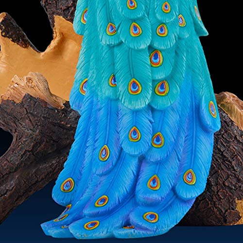 n/a Resin Peacock Wine Rack Sculpture Decoration Wine Cabinet Creative Practical Restaurant Crafts Ornaments