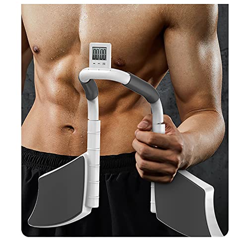 GuangTouL Plank Trainer, Multifunctional plank core trainer with timer, Abdominal Muscle Trainer, Flat Support Trainer Fitness Equipment, Home Fi
