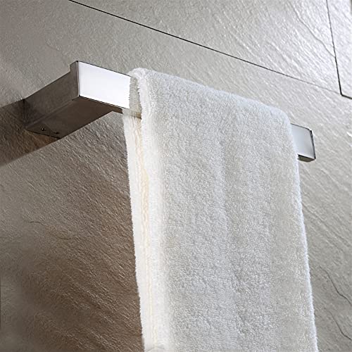 HIGOH Towel Racks,Towel Holder Towel Rail for Bathroom, Bathroom Towel Bar Towel Holder, Stainless Steel Hand Towel Holder, Wall Mounted Towel Ha