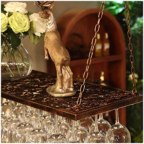 Vintage Stylish Simplicity Wine Glass Holder Creative Display Simple Inverted Living Room Home High Glass Holder Wine Glass Holder Adjustable Hei