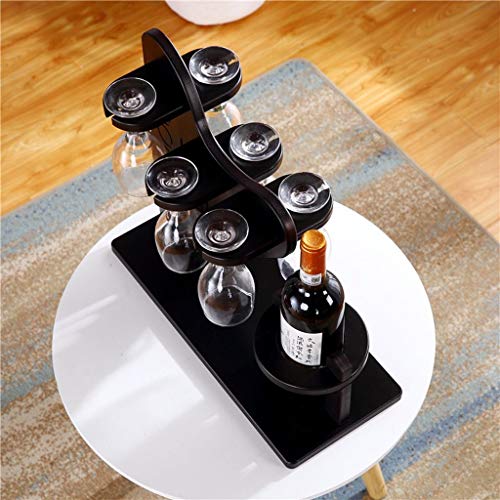 NEOCHY Wine Rack Glass Holder Upside Down Wine Glass Rack Home Storage Cabinet Wine Storage Rack