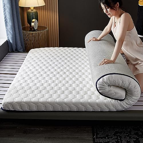 UE-MAOLU Memory Foam Mattress, Latex mattress dormitory student single bed quilt foldable mattress home sleeping mat to hit the floor, Portable F