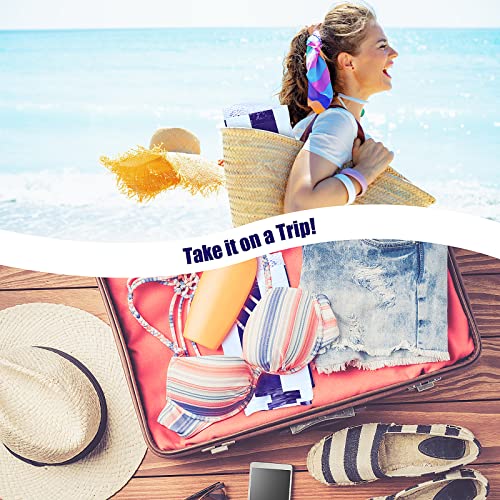 Homgaty Water Hammock, 4-in-1 Multi-Purpose Inflatable Pool Hammock, Swimming Pool Float Hammock Portable with 2 Pcs Inflatable Drink Holders for