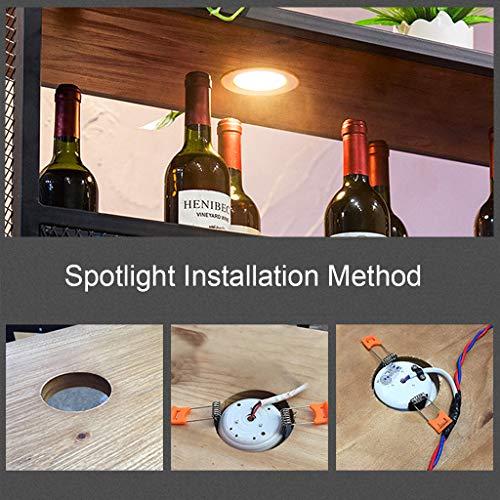 KEppd Wine Rack Wall | Wine Shelf with Glass Holder (with Spotlights) | Metal Ceiling Mounted Hanging Wine Holder | Wooden Wine Bottle Holder | S