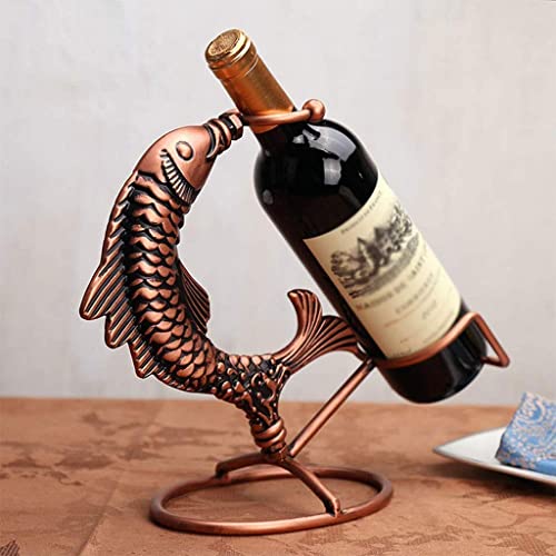 NEOCHY Wine Rack - Fish Wine Racks, Creative Display Racks, Wine Bottle Racks