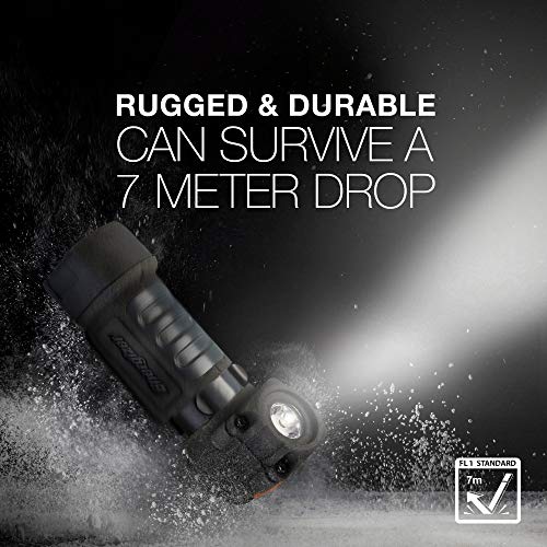 Energizer Hardcase Professional LED Torch, Compact, Water and Impact Resistant, Pocket-sized, Batteries Included
