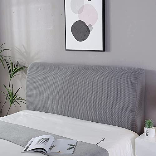 HAMON Bed Headboard Cover, Single/King/Double Bed Headboard Slipcover Stretchable Dustproof Protective Headboard Backrest Cover for Bedroom Bed H