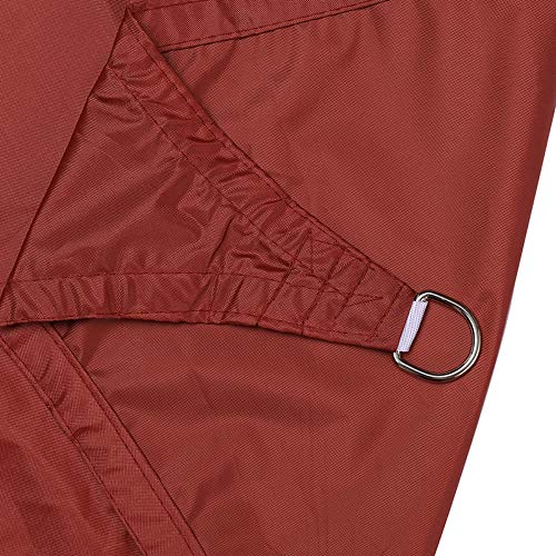 Fidrisen Waterproof Sun Shade Right Angle triangle Sun Shade Sail 95% UV Block Sunscreen Awning Garden Beach Patio Canopy with Free 3 Ropes (3m x