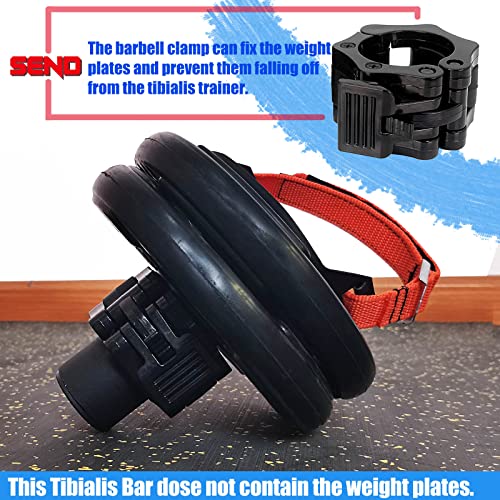 Tib Bar for Leg Strength Training, Biceps Femoris Muscle Exercise Equipment Tibia Dorsi Calf Machine, Tibialis Bar Leg Machine Tibialis Trainer