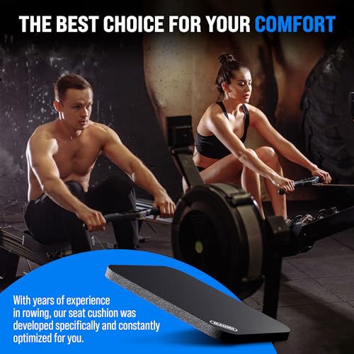 MAUMI Rowing Machine Seat Cushion Seat Pad for Concept 2 Rowing Machine D Waterrower and any other Rower - Accessories for Training on Rowerg Row