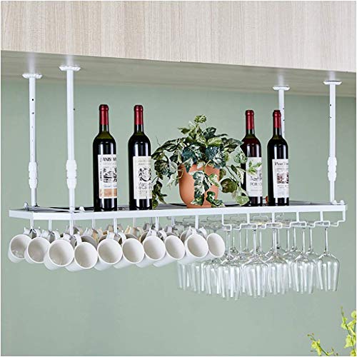 Stylish Simplicity Down Wine Rack Multifunctional Wine Rack Glass Wine Glass Holder Vintage Wrought Iron Wine Rack - Restaurant Kitchen Bar Glass