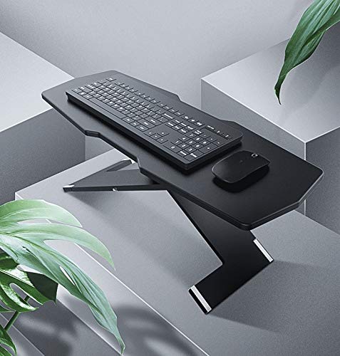 DLOETT Black Folding table Garden Tables dining table Coffee table folding desk portable laptop desk