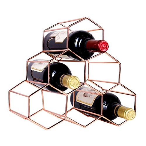 NEOCHY Wine Rack Living Room Wine Cabinet Study Decorations Stainless Steel