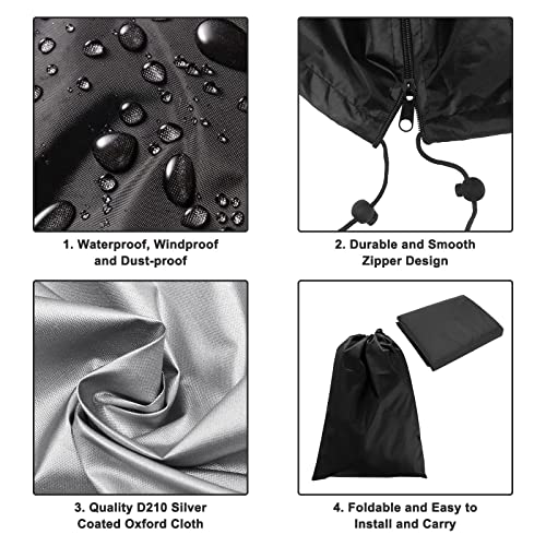 Garden Hanging Chair Cover, Patio Hanging Chair Cover, Windproof Egg Chair Cover, Oxford Fabric Durable Egg Swing Chair Covers, Waterproof UV Pro