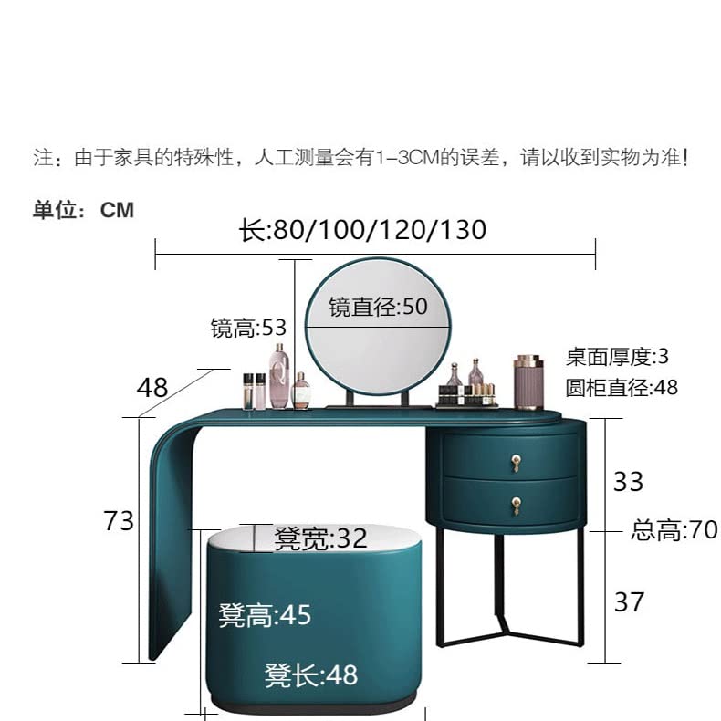 KJHD Bedroom Dressing Table Vanity Table Multifunctional Dressing Table Organizer