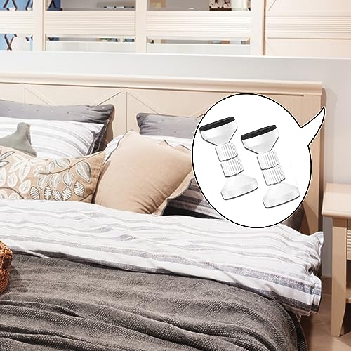 JIANYH 2Pcs Headboard Stoppers, Bedside Antishake Telescopic Support Adjustable Threaded Bed Frame Bed Stoppers For Wall Bedside For Home Room Wa