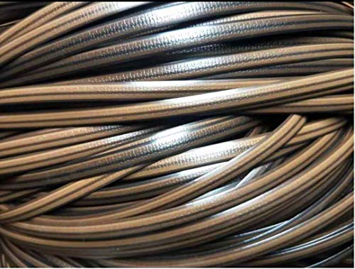 Mhome Plastic Woven Rattan Repair Material for Outdoor Garden Patio Furniture, Durable Wicker Bench Chair Table Repair Kits (Coffee B)