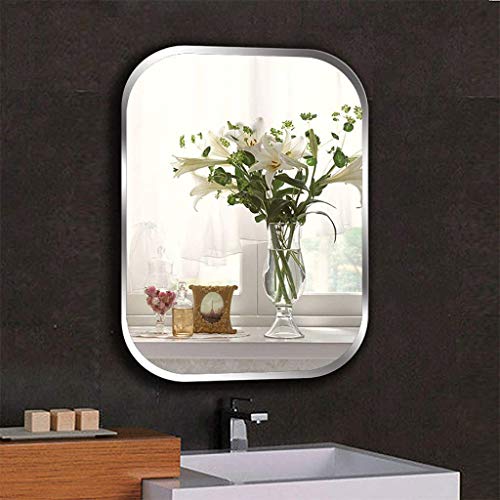 DSHGDJF Mirror Bathroom Vanity Mirror, Anti fog Wall mounted, Frameless Rectangle Wall Mirror for Bathroom, Vanity