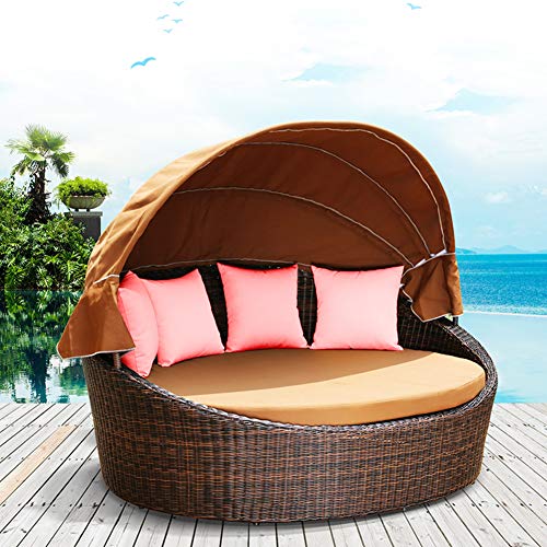 Outdoor Waterproof Throw Pillow Covers, Waterproof Cushion Case, Waterproof Cushion Cover, PU Coating Pillow Shell for Patio, Couch, Tent, Balcon