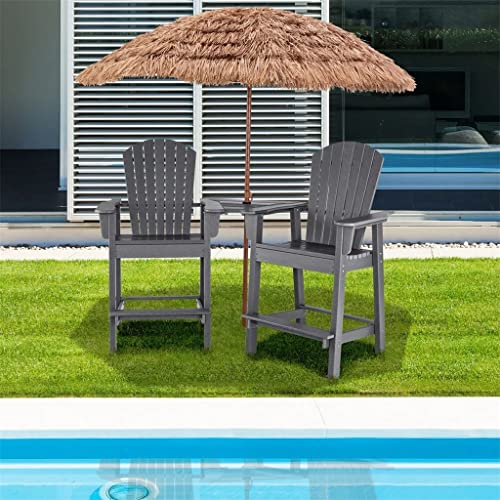 LUKEO 2 Piece Armrest Dining Chair Cushion Sofa Furniture Black