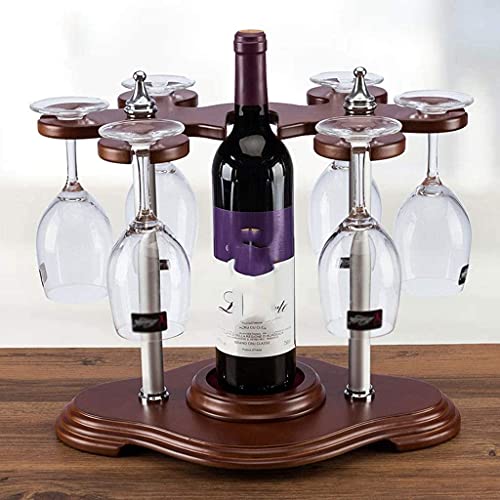 NEOCHY European Style Wine Rack, Wine Glass Rack Display Creative Decoration Wine Bottle Rack